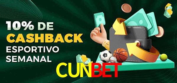10% de bônus de cashback na CUNBET